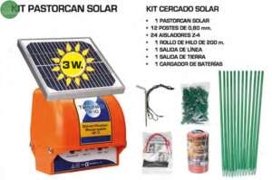 Pastor eléctrico solar Llampec MODELO B12S para equino porcino bovino y  animales salvajes